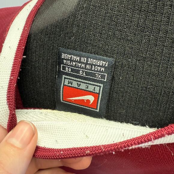 Florida State Seminoles Jersey Mens XL Maroon Red Blank Nike Team FSU - Picture 4 of 9